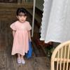 Vestido de Niña 2023 Verano Nuevo Vestido de Princesa de Manga Corta Dulce de Color Sólido para Niños Vestido de Tutú Estilístico de Bebé