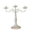 Celebración de bodas en hoteles estadounidenses Restaurante occidental Cena a la luz de las velas Candelabro Adornos de mesa Uno o cinco candelabros de hierro