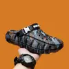 Baotou Hombres Verano 2026 Nuevo Estilo Ropa Exterior Suela Suave Sensación Acolchada Chanclas de Playa Zapatos Casuales para Conducir Talla Grande con Agujeros