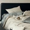Conjunto de Quatro Peças Jacquard de Algodão de Alta Qualidade, Algodão de Fibra Longa Cetinado Simples e Luxuoso, Roupa de Cama Doméstica de Algodão Puro de Alta Qualidade