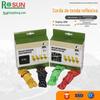 Risheng Outdoor 4mm * 4m de alta brilhante tenda reflexiva corda de vento ao ar livre dossel corda à prova de vento corda multicolor camping