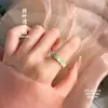 Anel Ajustável Flor de Lis Prata Pura 999 Novo Estilo Chinês Anel Aberto de Prata para Meninas Estilo Nacional Presente para Melhor Amiga