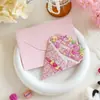 Ramo de flores para el Día de San Valentín, Tarjeta de felicitación de encuentro romántico para el Día de la Mujer, Tarjeta de bendición de floristería para el Día de Acción de Gracias y Día del Maestro, venta al por mayor de mensajes