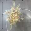 Adereços de casamento Simulação Flores Arranjo de noivado Decoração Flores penduradas Cena de casamento Flores falsas Arco Fundo Flor de parede Ponto Flores de canto