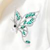Exquisito broche de mariposa, diseño de nicho femenino de alta gama, ramillete de insectos, broche de suéter que combina con todo, elegante accesorio para traje.