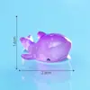 Mini Paisagem Fofa Baleia Orca Tubarão Animais Aquário Peixe Tanque Cenário DIY Decoração Acessórios Mini Pequenos Enfeites