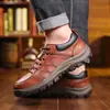Zapatos Deportivos de Talla Grande Transfronterizos Zapatos de Senderismo para Hombre Nuevo Estilo Británico Zapatos Casuales para Hombre Cómodos para Exteriores Zapatos para Hombre Venta al por Mayor