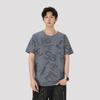 Fabricantes de origen camiseta de manga corta de seda de hielo para hombre verano 2024 delgada transpirable secado rápido holgada cuello redondo talla grande top