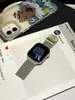 Correa de Metal Milanesa de Doble Sección para Gato es Adecuada para Apple Watch iWatch Décima Segunda Generación 11/10