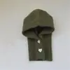Gorros para Bebé para Otoño e Invierno, Gorros Lindos y Súper Lindos para Niños, Bufandas, Gorros de Lana de una Pieza, Gorros con Protección para Orejas, Gorros de Lana para Bebé