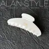 Un Lan Clásico Ácido Acético Agarre Alta Textura Cabello Agarre Pinza de Tiburón Disco Pinza para el Cabello Accesorios para el Cabello Combinación Total Parte Posterior de la Cabeza