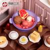 Micro-paisagem simulação brincadeira de comida criativa ingredientes de panela quente casa de bonecas paisagismo decorações diy acessórios ornamentos pequenos em miniatura