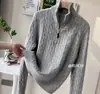 2026 Novo Cardigan de Tricô Estilo Coreano com Zodíaco Manga Longa Vermelha Roupas Azuis Top ~ Cheio de sensação preguiçosa e relaxada