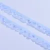 Adorno de Encaje Elástico de Volantes de Colores de 1.7 cm para Decoraciones de Abanicos, Cinta Elástica Decorativa Hecha a Mano DIY para Etiquetas de Nombre Lolita