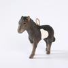 Ornamentos de Escultura em Madeira Artesanais para Exportação Transfronteiriça, Ornamentos de Mesa de Animal Cervo em Madeira Maciça, Artesanato em Madeira de Animais Realistas