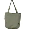 Bolso de hombro casual simple estilo japonés inspirado en Ins para mujer, nuevo modelo 2024, bolsa de mano de gran capacidad, color liso para estudiantes