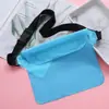 Bolsa impermeable luminosa para teléfono móvil, transparente fluorescente para buceo, natación, rafting, funda protectora especial para teléfono móvil para ciclistas