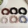 Anel de Cabelo de Renda Elástica com Babados de Comércio Exterior de Alta Qualidade, Versátil e Suave para o Cabelo, Acessório de Prendedor de Cabelo Macio