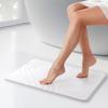 Alfombrilla Absorbente de Barro Diatomeas de Cartón Rígido Antideslizante para Baño, Inodoro, Puerta Secado Rápido Alfombrilla para Pies Hogar Diatomeas Alfombrilla de Piso para Baño