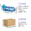 Boia inflável para piscina personalizada no atacado com porta-copos, cama inflável de água folha de bordo, cama inflável de água de PVC no atacado