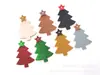 Promoção de Natal marcador de página de couro ornamento pendente Marcador de página marcador de página de memória de página de livro marcador de página pendente de couro marcador de página de árvore de Natal