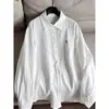 2026 Nueva Camisa Cardigan de Lino Estilo Old Money Relajada Sencilla Manga Larga Chaqueta Delgada para Mujer Venta al por Mayor N6FT66086