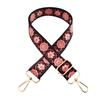 Nova Cor Flor de Transferência de Calor Alça Larga Estilo Étnico Boêmio Bolsa Feminina Embalagem Acessórios Alça Transversal