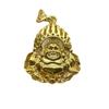 Pingente Maitreya Buda em Liga Eletrogalvanizada Personalizado Dominador e Seguro Pingente Guanyin Banhado a Ouro Acessórios de Joalheria para Colar DIY