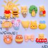 Diy cartoon Winnie the Pooh série mel jar abelha rosa porco telefone caso joias acessórios resina patch