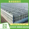 Proyecto de invernadero con panel solar, invernadero multiespacio con panel de policarbonato, procesamiento y construcción de estructura de acero para cultivo agrícola