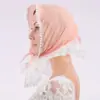 Pañuelo de Cabeza de Encaje Estilo Ins Sentido Avanzado Pañuelo de Cabeza Francés Pañuelo Pastoral de Verano para Niñas Pañuelo de Cabeza Diadema Accesorios para el Cabello Venta al por Mayor