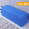 Banqueta Almacenamiento Rectangular para Tienda de Ropa, Banqueta de Descanso para Probador, Banqueta para Cambiar Zapatos en Zapatería, Banco Largo para Pie de Cama