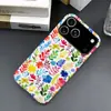 Venta Caliente de Amazon Flores de Colores Plantas Manzana 18pm Funda para Teléfono Funda de Película Frosted Dos en Uno iPhone16