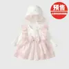 Ropa de Primavera y Otoño para Bebé, Mameluco para Recién Nacido, Atuendo Elegante y Lindo de Otoño, Mameluco Estilo Falda para Bebés Niñas, Atuendo de Princesa para Salir