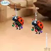 Pendientes Colgantes Gatito Espacial Transfronterizos Accesorios Sexy para el Día a Día y Fiestas Regalos de Navidad Adecuados para Mujeres Todas las Estaciones