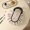 Item Quente de Celebridade da InternetBolsa de Maquiagem Preguiçosa para Mulheres, Bolsa de Armazenamento de Viagem de Grande Capacidade, Bolsa Plana de Cosméticos e Higiene Pessoal com Cordão