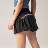 Culottes plisados transfronterizos shorts deportivos para correr para niñas falda de dos piezas falsa INS Falda deportiva de tenis imitación exposición