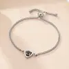 Pulsera de Acero Inoxidable con Proyección de Amor para Parejas, Superventas Transfronteriza, Gráficos a Color de Micrograbado de Alta Gama, Regalo Personalizado para el Día de San Valentín