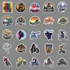 50 Piezas de Pegatinas para Motocicletas Todoterreno, Serie de Tendencia para Coches Impermeables Geniales Pegatinas de Grafiti para Cuadernos y Fundas de Teléfono, Al por Mayor