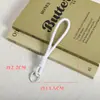 Llavero de cuerda para mochila, mosquetón tejido de nailon, cordón para bolsa, colgante de muñeca colorido, adorno de estrella, cuerda doble