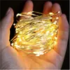 Batería Externa con Interfaz USB Cadena de Luces Decorativa de Cable de Cobre Cadena de Luces Pequeña y Colorida Bombilla Pequeña Luz de Estrella Luz Ambiental de Cable de Cobre Led