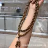 Diseño Original Ébano Corte Recto Sándalo Verde Cuentas de Barril Colección de Pulseras Estilo Vintage para Jugar y Coleccionar, Joyería de Moda