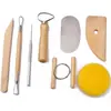 Plástico Arcilla Escultura Juego de Cinco Piezas Materiales de Arte Herramientas de Modelado para Escultura DIY Fabricante Herramientas para Arcilla Blanda Venta al por Mayor