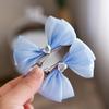 Par ~ Pequeño Lindo Súper Lindo Pinza para el Cabello con Lazo Tridimensional para Niños Pinza Superior para Bebé Pinza para el Cabello Fresca de Primavera y Verano Accesorios para la Cabeza