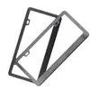 Explosões transfronteiriças moldura de placa de carro padrão EUA moldura de placa de carro padrão EUA aço inoxidável padrão de fibra de carbono moldura de placa de carro vendas diretas da fábrica