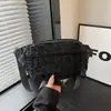 Bolso de mujer, bolso cruzado con estampado de leopardo estilo Maillard, riñonera, bolso de pecho simple y versátil, bolso de lona moderno y casual con múltiples bolsillos