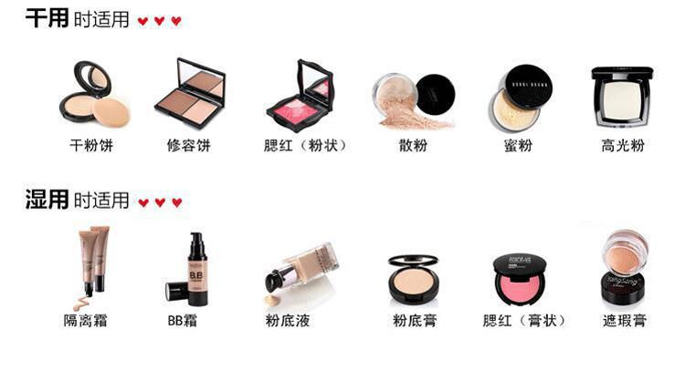 乳胶心形粉扑四色详情页4