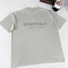 Camiseta de Verano Esencial para Pareja Estilo Americano Holgada, Manga Corta, Cuello Alto, Doble Línea Niebla, Estampado Metálico con Textura Cepillada, Algodón