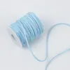 Cinta de cordón de terciopelo estilo coreano, flor de cordón, cinta para envolver regalos, decoración, DIY, postre, pastel, lazo, cordón de gamuza de doble cara