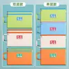 [Liquidación] Carpeta Clasificadora de Lienzo para Asignaturas para Chino, Matemáticas, Inglés Tamaño A4 para Estudiantes de Primaria para Organizar Papeles por Asignatura